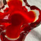 Vintage Murano ashtray - empty red pocket