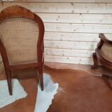 Canapé et fauteuils ancien style colonial