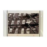 A suspended look Apartment fire escape New York City – 1953