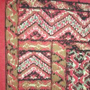 Large vintage Tunisian mergoum rug 258x330cm