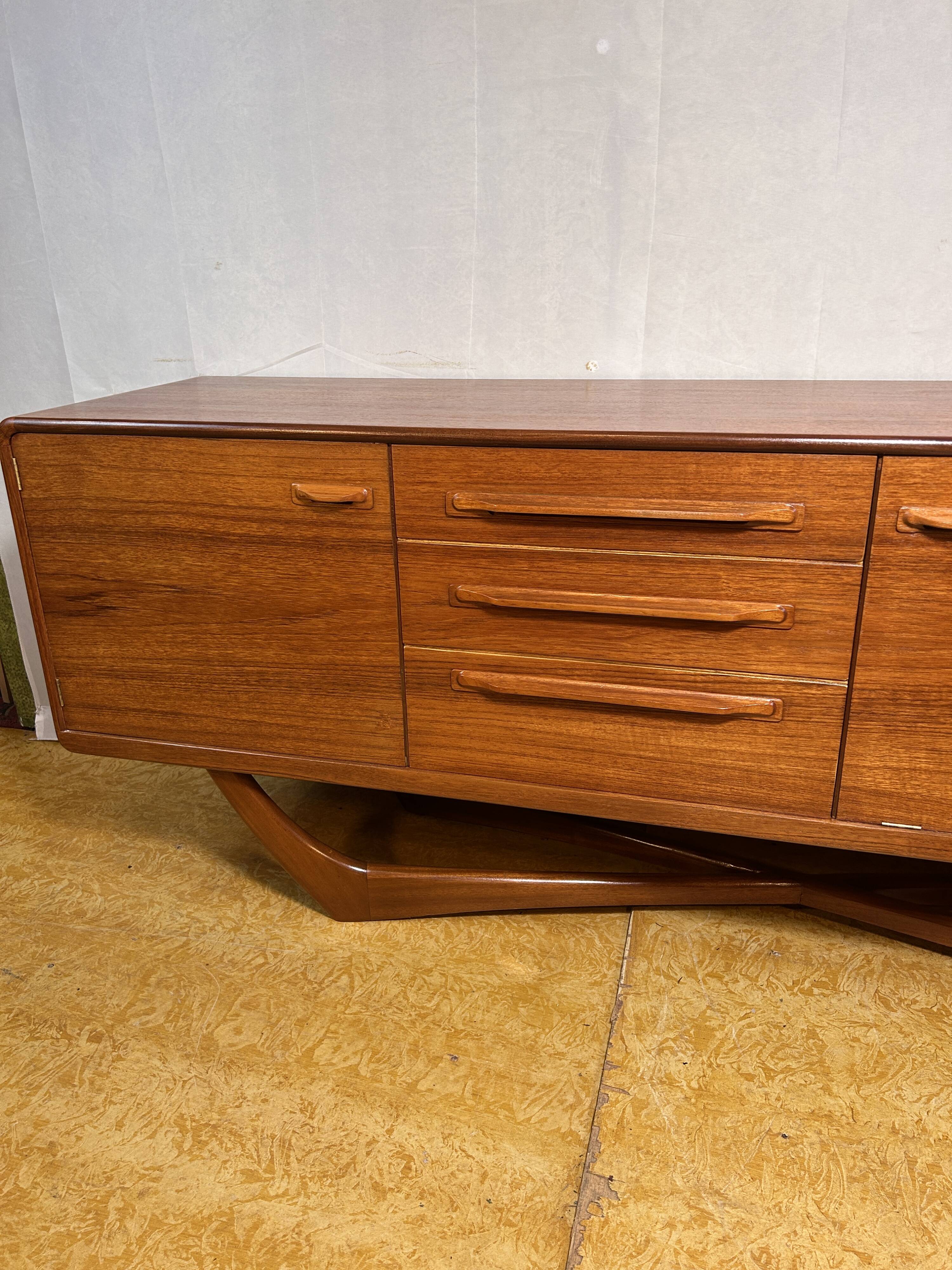 Mid Century Retro Vintage Sideboards by Beithcraft 60's scandinavian design  Val Rossi