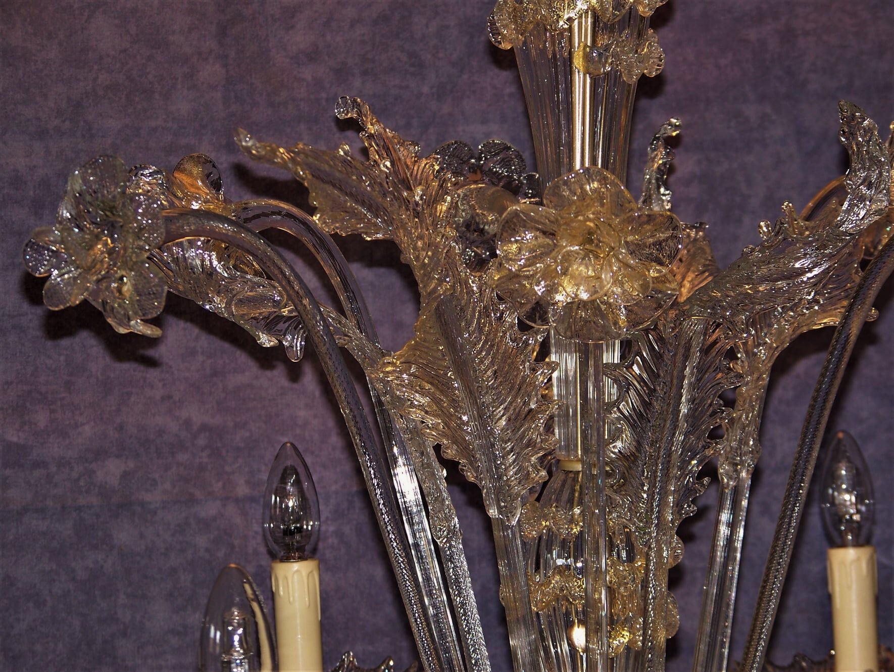 Murano glass chandelier, Venice
