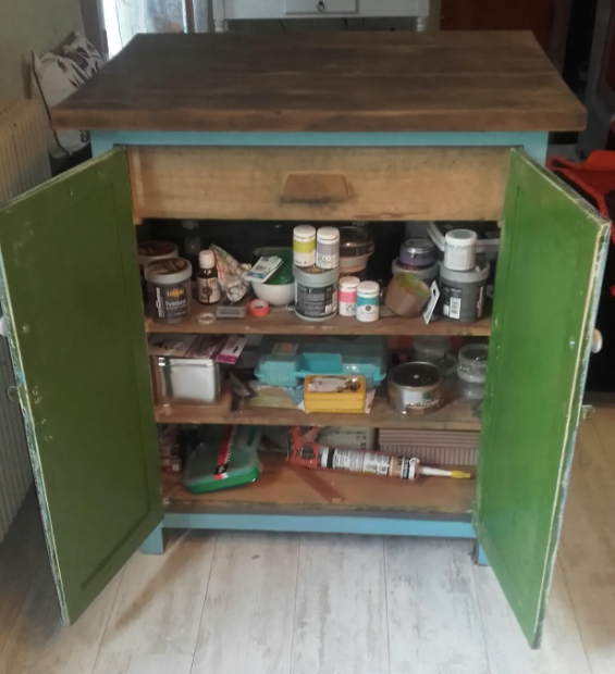 Traditional buffet "From Paris" industrial style