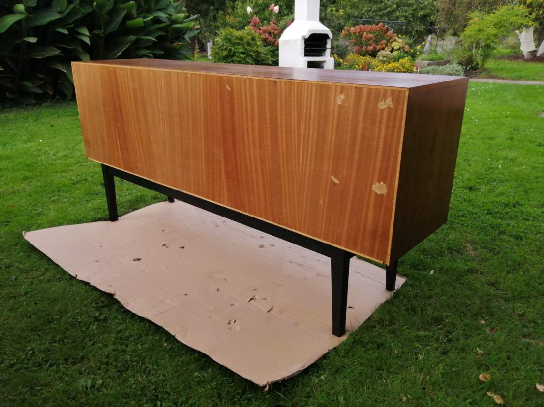Vintage sideboard on high legs, 1960s / 1970s