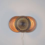 Danish ceramic wall lamp model 1103 by Axella Stentøj, 1970s