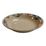 Grand plat creux Badonviller art déco