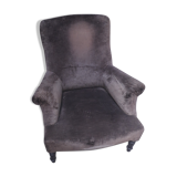 Brown toad chair