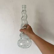Vintage twisted Italian Empoli bottles