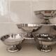 6 dessert bowls by Guy Degrenne in 18/10 stainless steel