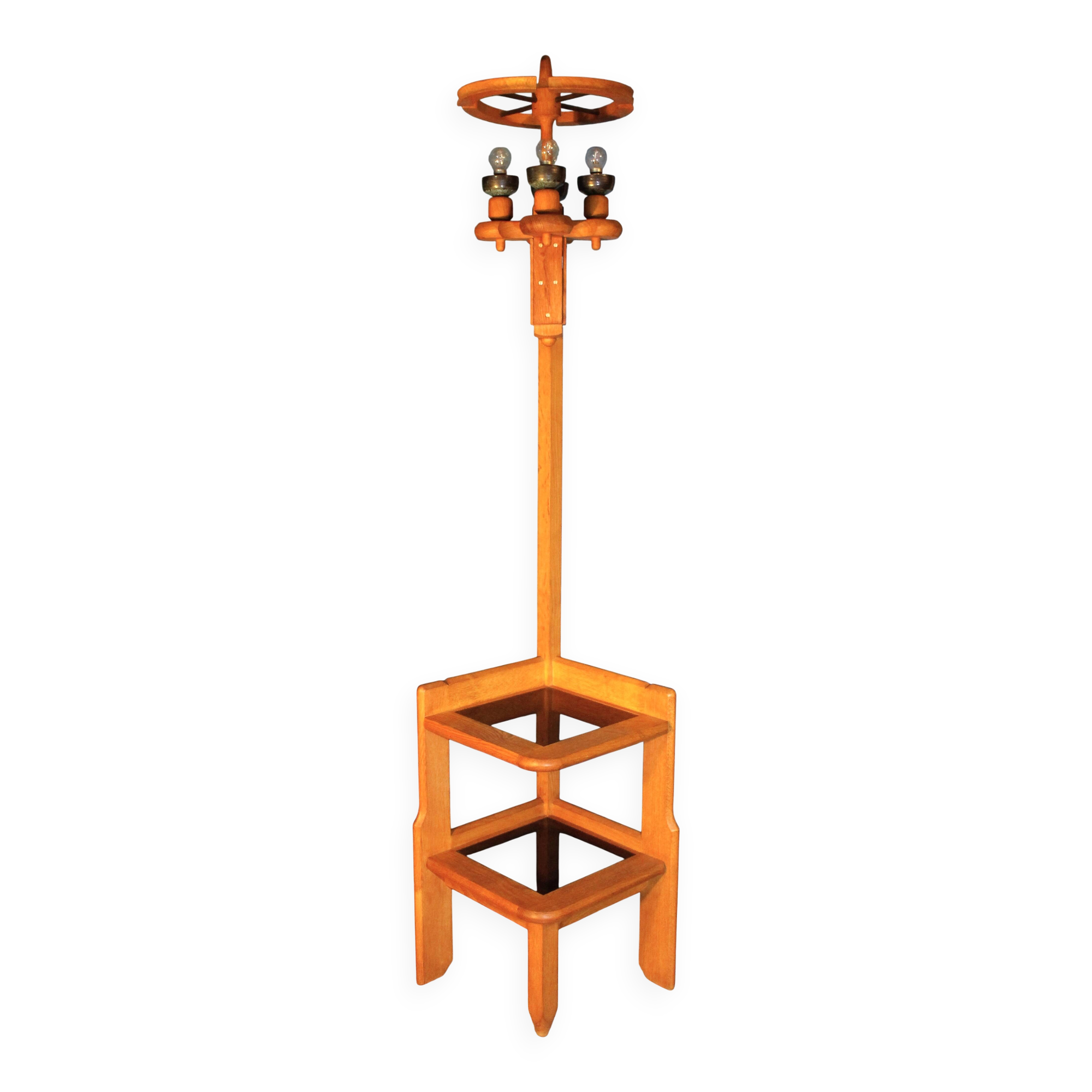 Guillerme & Chambron floor lamp 1960s