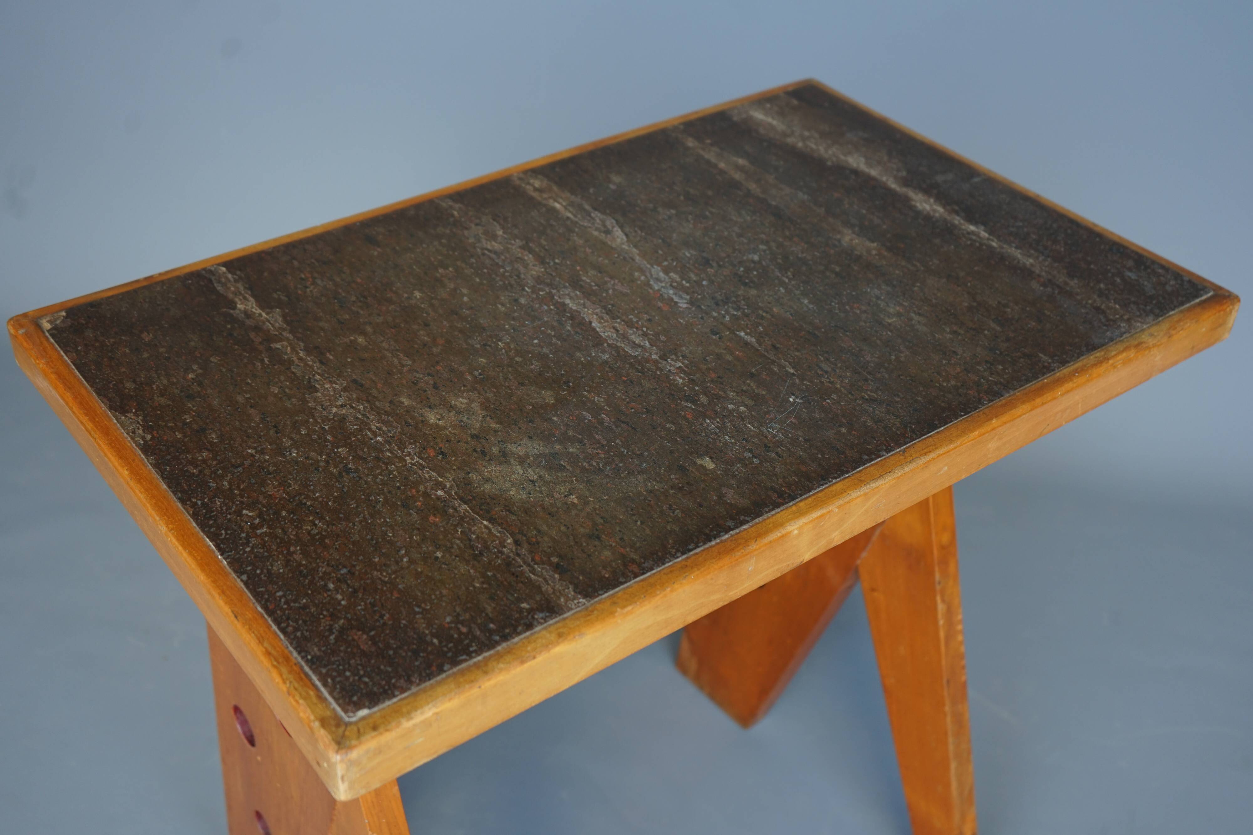 Petit bureau français vintage, années 1950