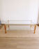 Table basse double plateau années 70