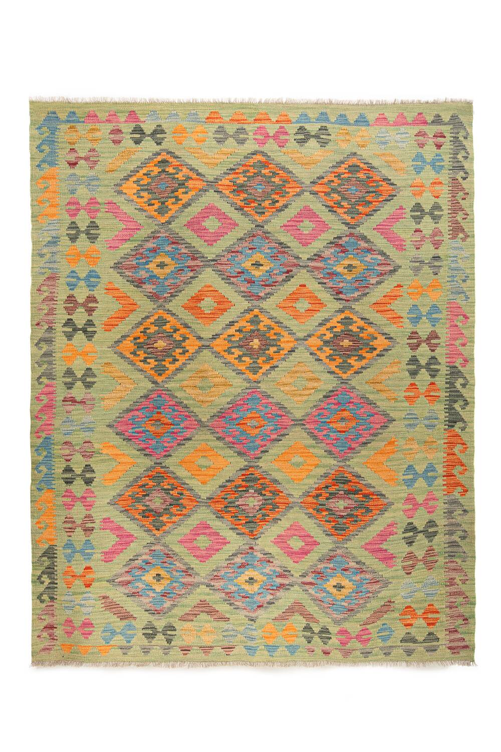 Pashtun Afghan kilim 204 x 158 cm