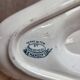 Ironstone sauce boat from Saint-Amand, Margot model – old blue decoration.
