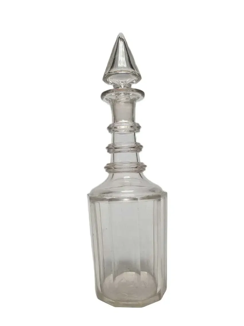 BNR ART DECO - large crystal carafe