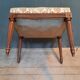 Pouf upholstered in Louis XVI style