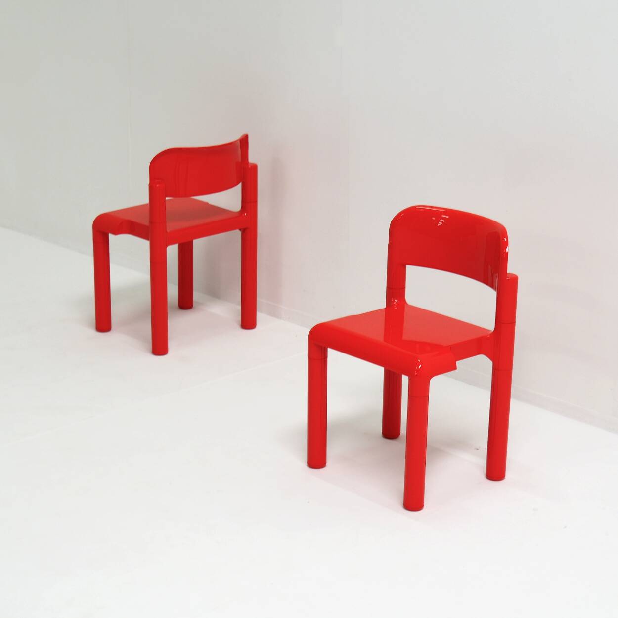 Set of Chairs Designed by Eero Aarnio for UPO Furniture, Finland