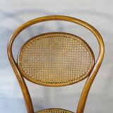 2 KOHN bistro chairs N°11/14 from 1890, cane