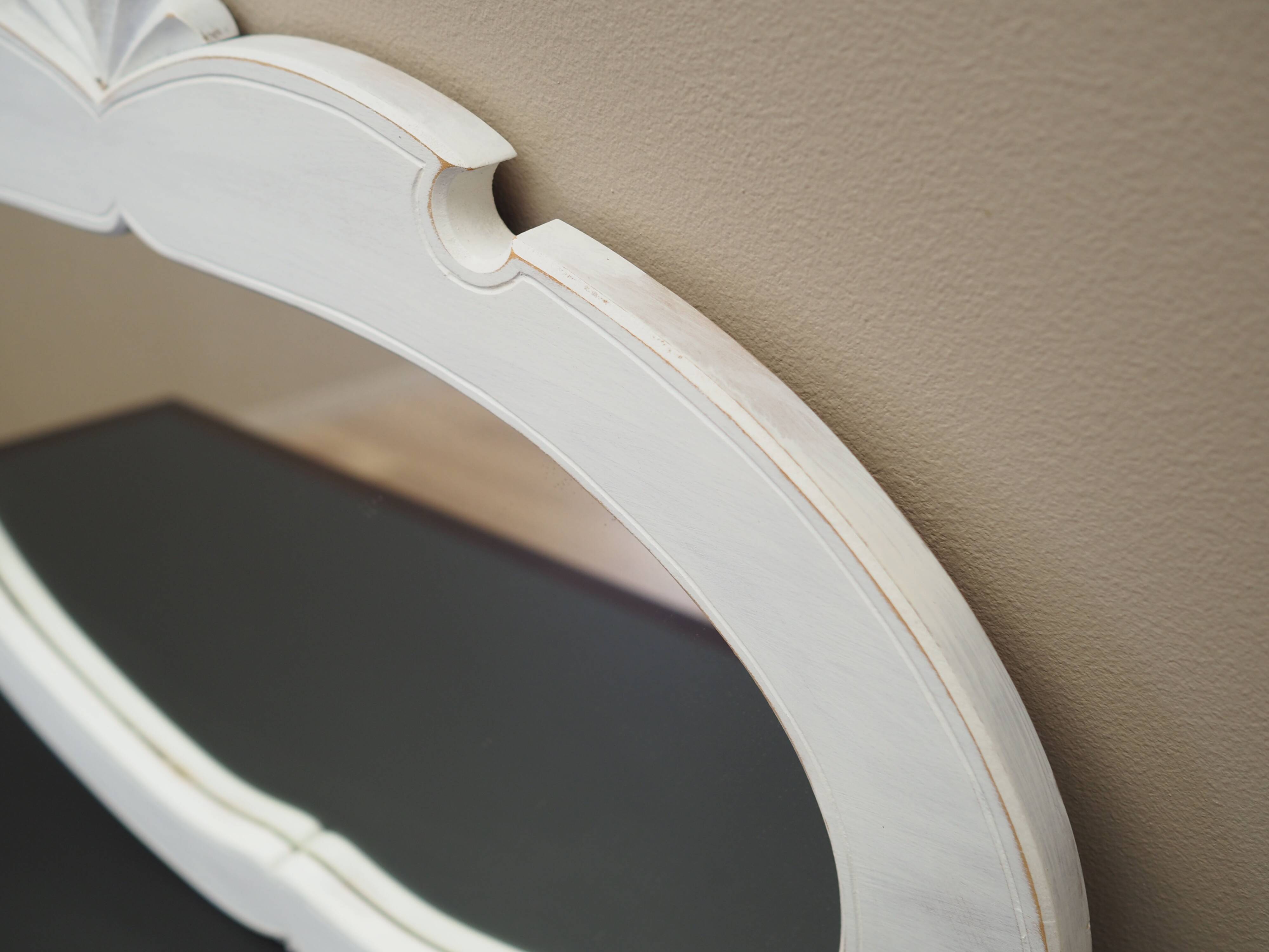 Mirror in pine frame, Danish design, 1960s, production: Denmark