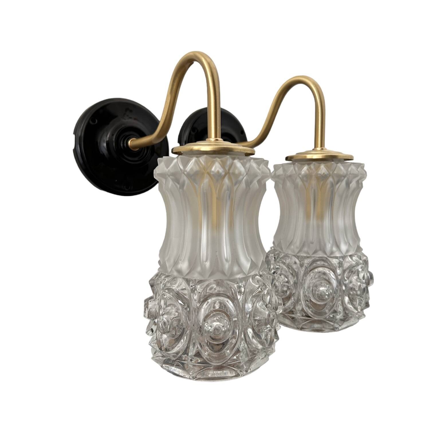 Pair of Art Deco wall lights