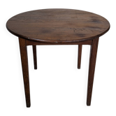 Table ronde en chêne