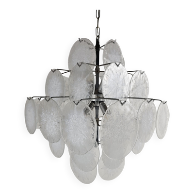 Grand lustre en verre Vistosi Flocon de neige