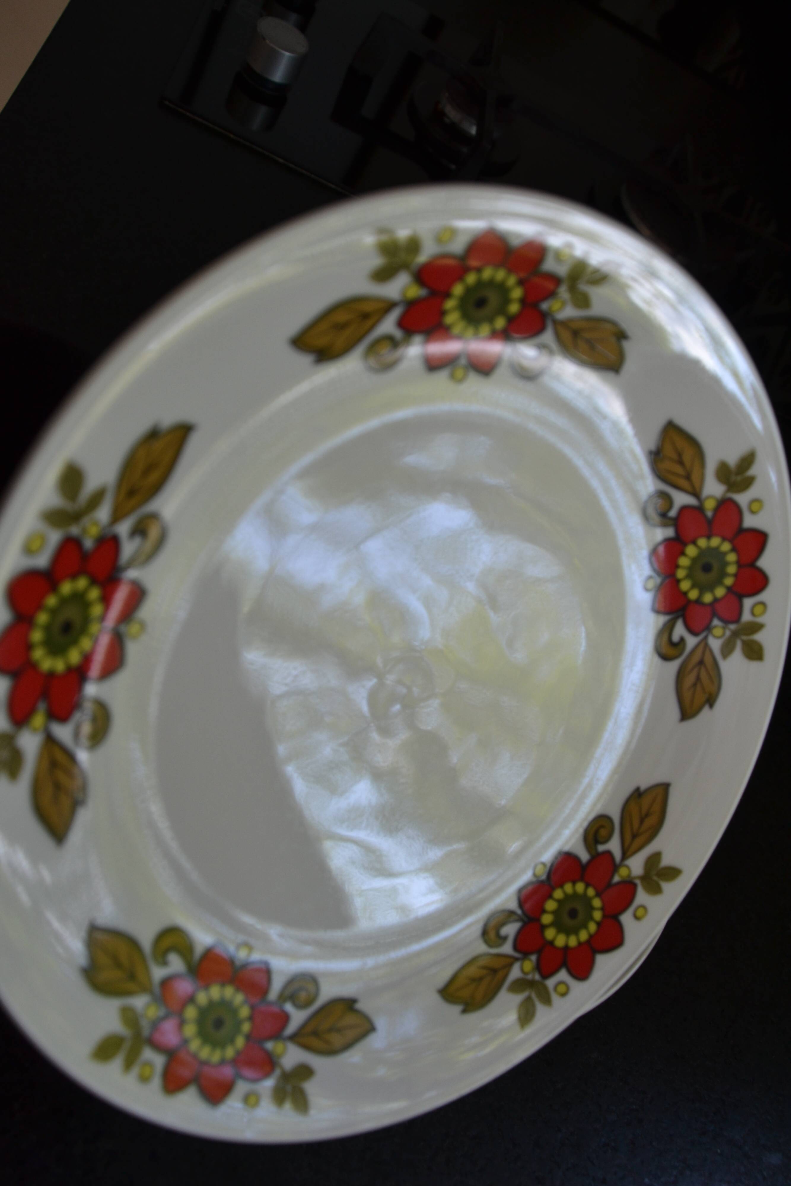 6 Bavaria W Germany floral dinner plates