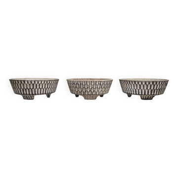 Mid-century textured concrete planter – Switzerland, 1960