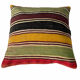 Vintage turkish kilim cushion cover , 60 x 60 cm