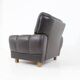 Czech Brown Leather Armchair from Vyber, 1970s