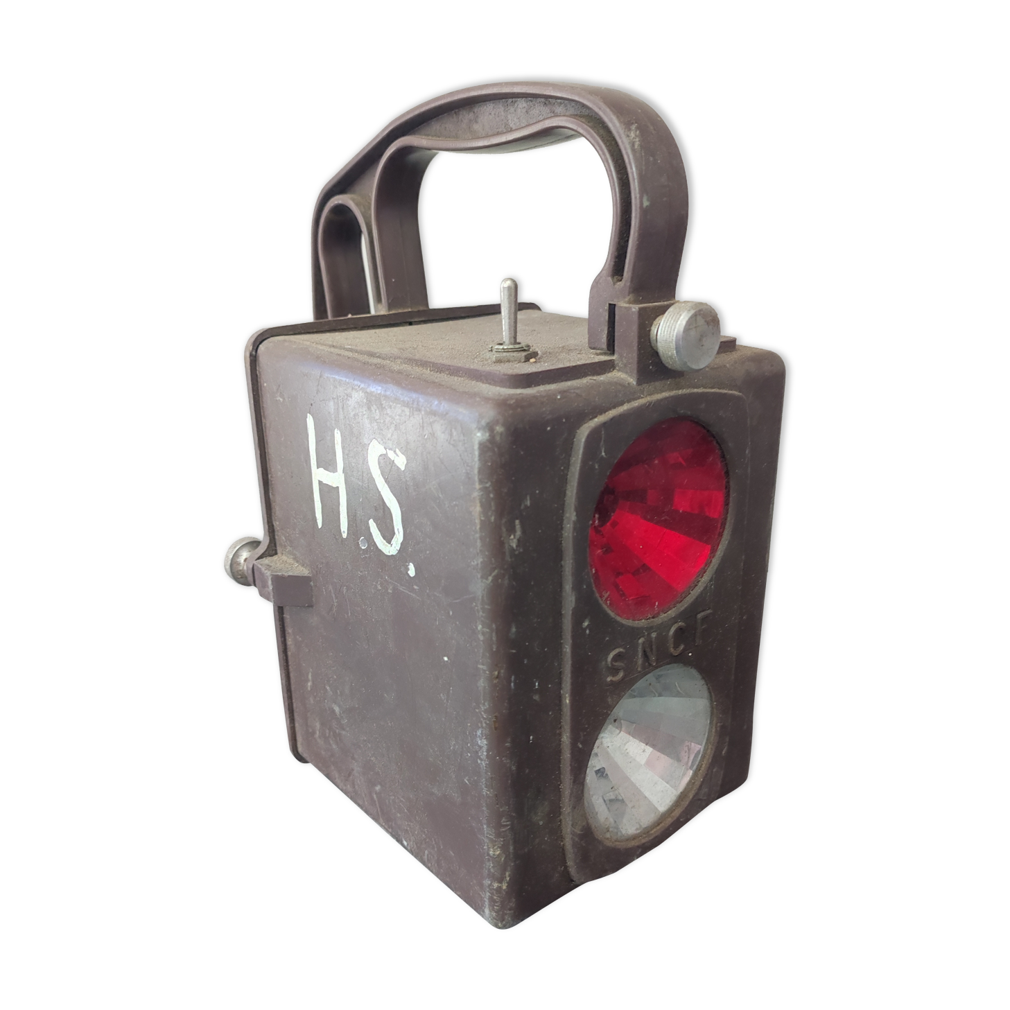 Lamp lantern SNCF bakelite railway worker