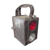 Lampe lanterne SNCF bakélite de cheminot