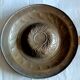 Antique brass alms dish, 17th century