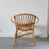 Rattan armchair