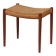 Danish stool model 77A by Niels Otto Møller for J.L. Møllers Møbelfabrik, 1960s