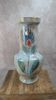 Large vintage vase Saint-Clément France – hand-painted floral decoration