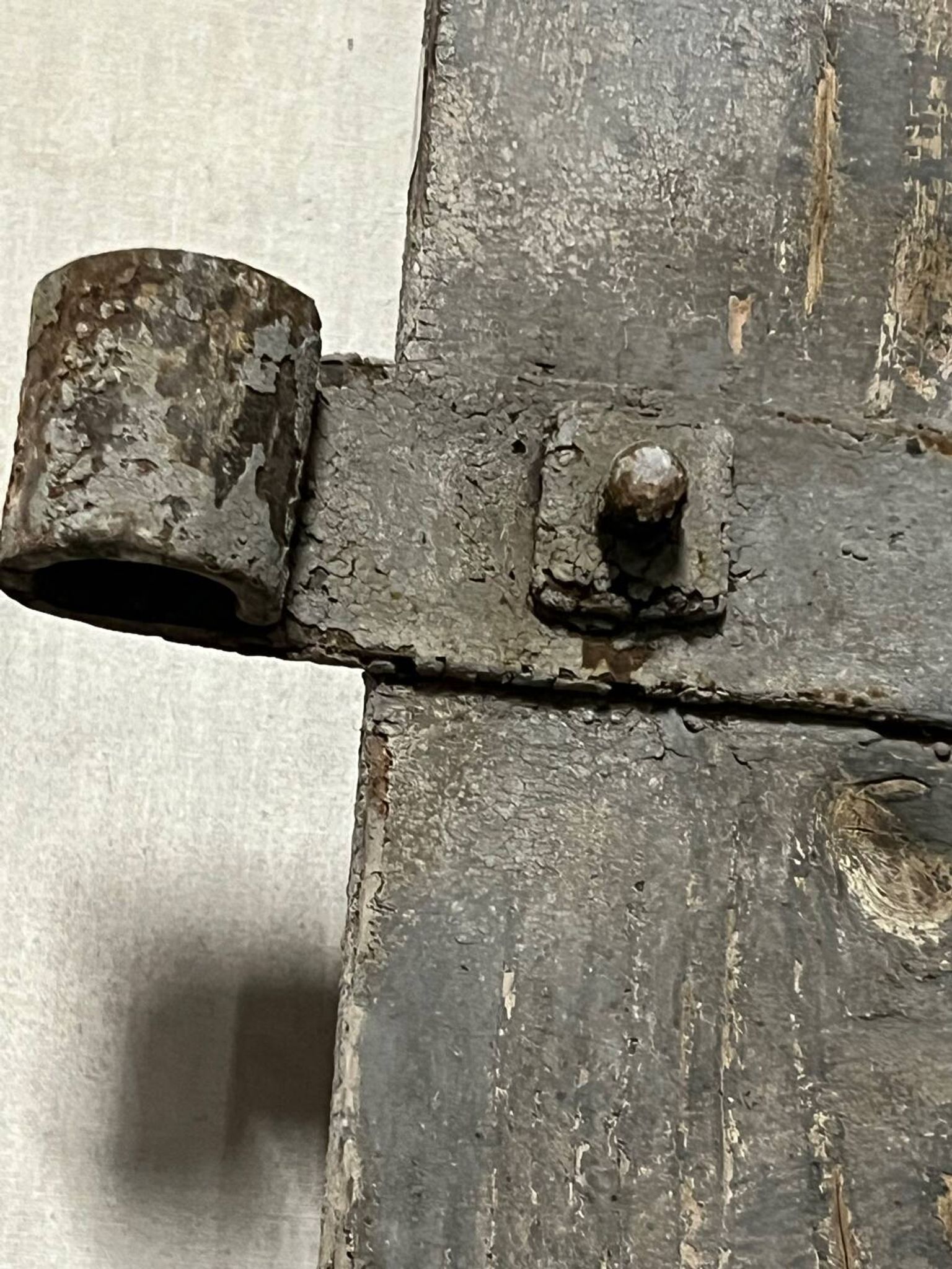 Pair of old shutters