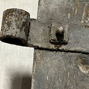 Pair of old shutters