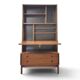 Scandinavian teak bookshelf furniture