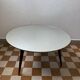 Table basse tripode miroir années 60