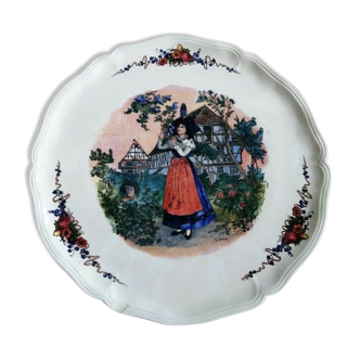 Sarreguemines dish