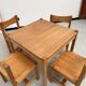 Table pin et chaises « hongisto » Ilmari Tapiovaara