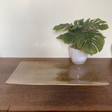 Glass serving tray