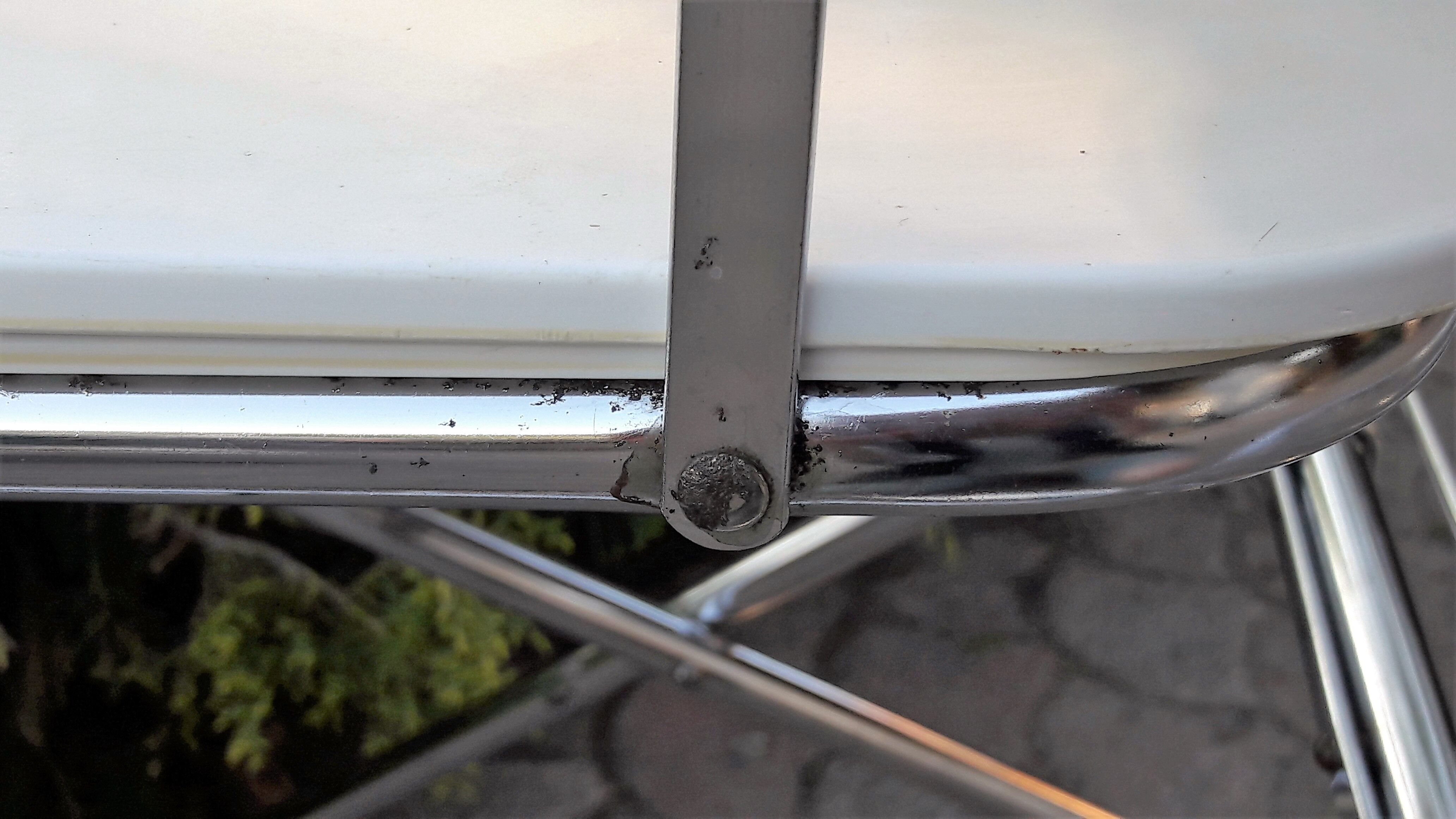 Light yellow highchair