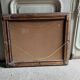 Oil on cardboard early 20th century water mill baguette frame