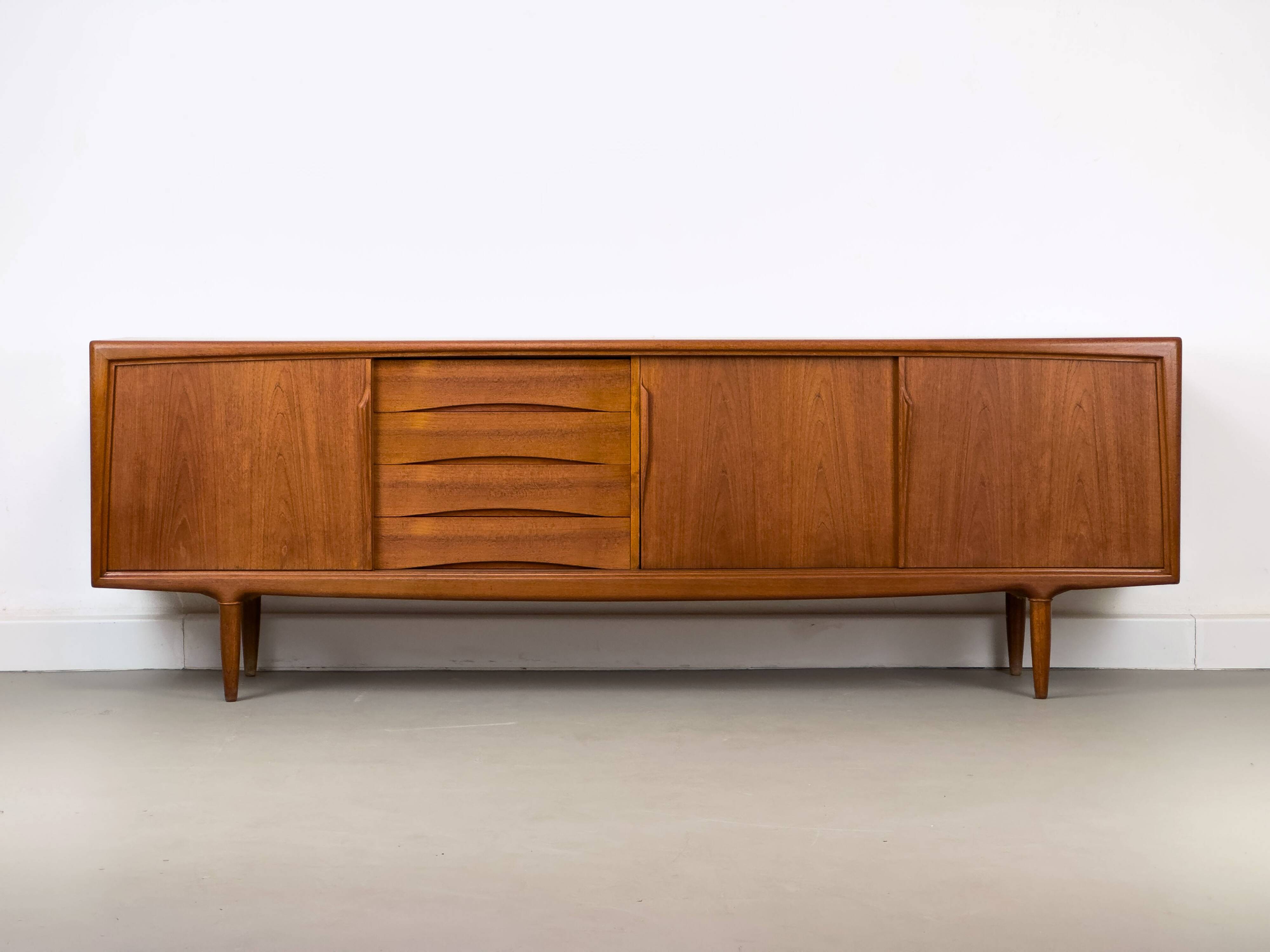 Danish teak sideboard by Axel Christensen / ACO Møbler, 1960s