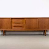 Danish teak sideboard by Axel Christensen / ACO Møbler, 1960s