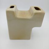 Ceramic geometric vase