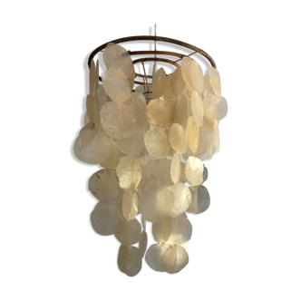 Hanging stamps in mother-of-pearl