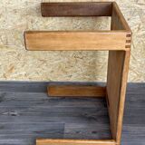 60s 70s oak coffee table Esko Pajamies Asko Finland